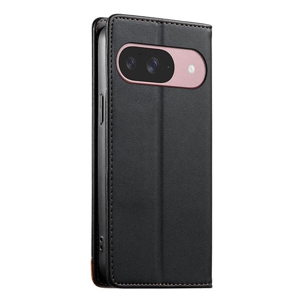 DIERFENG Pungcover med farvesammensat logo til Google Pixel 11 og 11 Pro Black