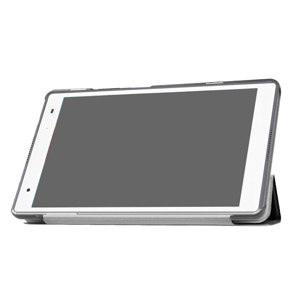 Tri-fold Fodral till Lenovo Tab 4 8" - Svart Svart