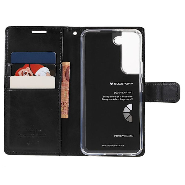 MERCURY GOOSPERY Sininen Kuu Suojakotelo Samsung Galaxy S22+ - Musta Black