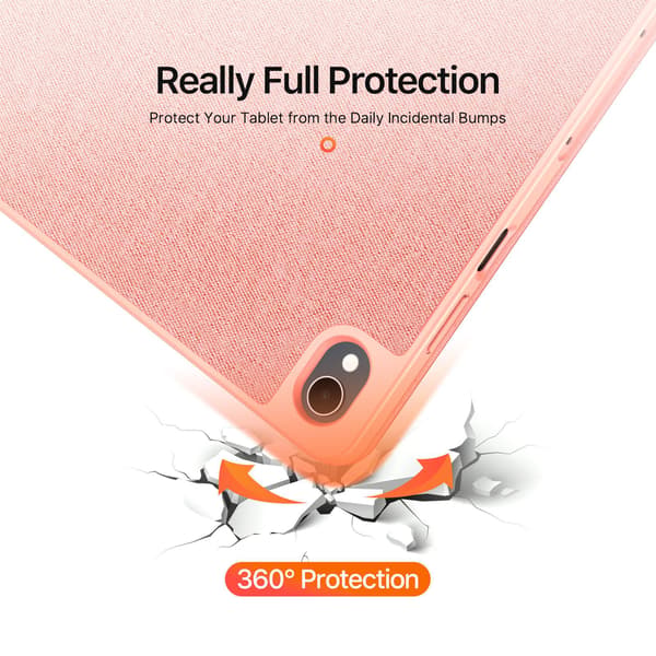 DUX DUCIS Tabletcover med støtteben til Samsung Galaxy Tab S12+ Pink