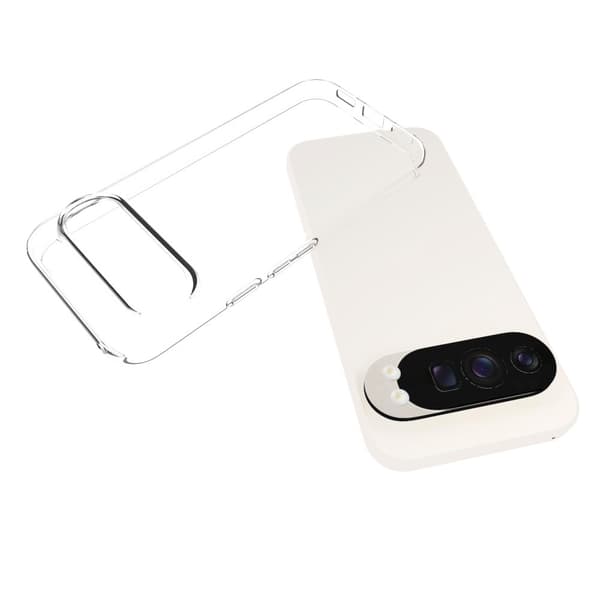 Google Pixel 10 Pro / 10 Kotelo  TPU-puhelinsuojus Transparent