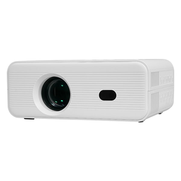 4K projektor WiFi 6 Bluetooth 5.2 Android 11 1+8G hjemmeprojektor White