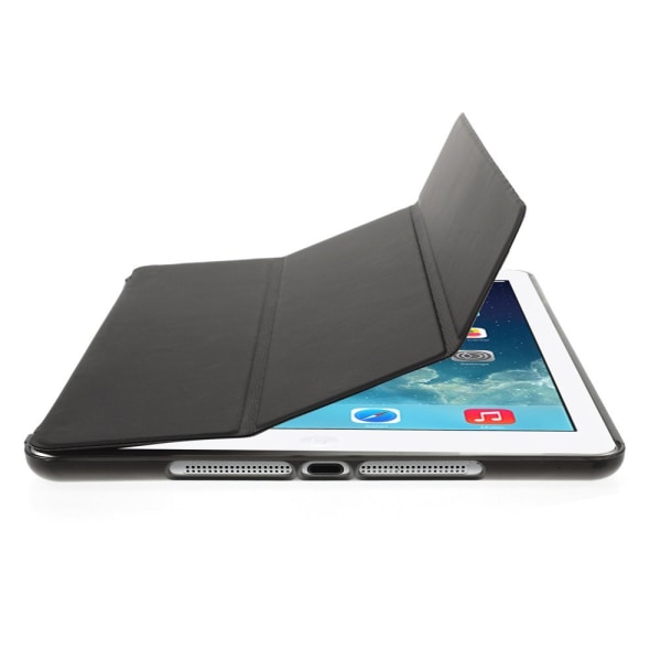 iPad Air / iPad 9.7 2017/2018 Slim fit tri-fold fodral - Svart Black