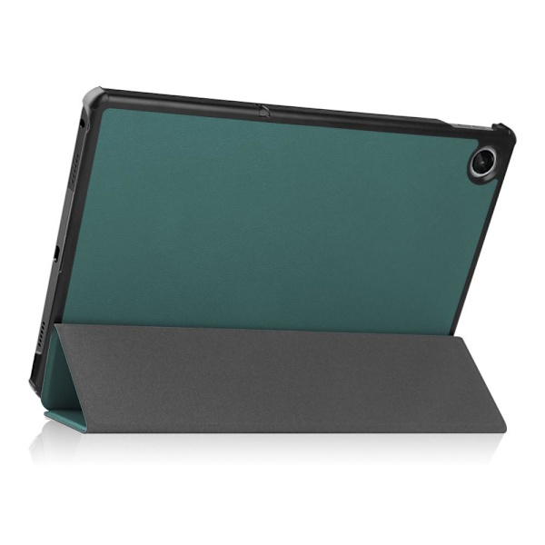 Til Lenovo Tab M10 Plus (Gen 3) Trifoldet Stativdæksel - Grøn Green