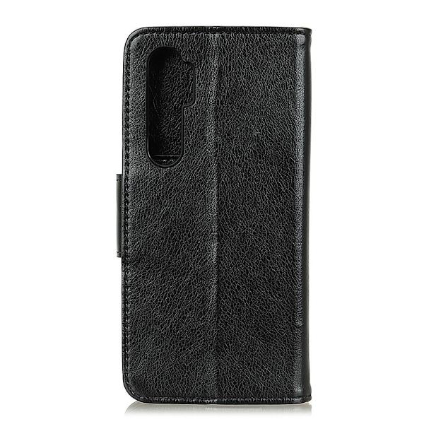 Nappa Texture Split Wallet Stand Cover for OnePlus Nord - Black Black