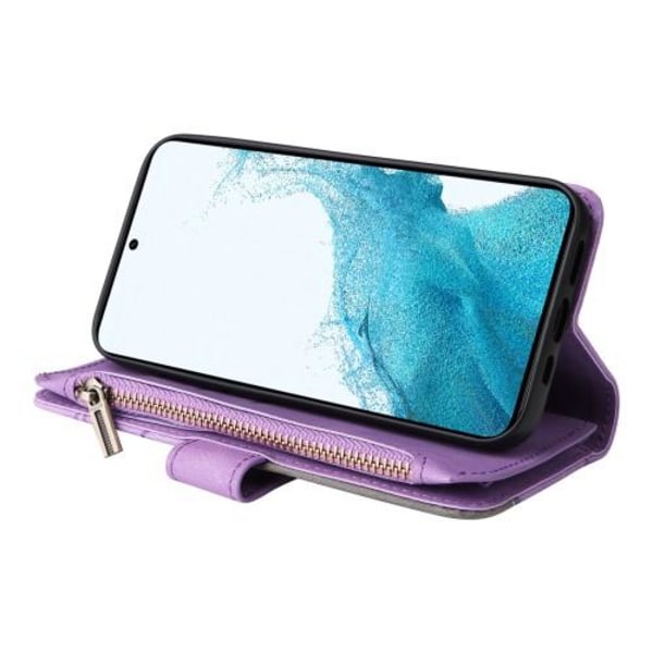 KT-monitoimisarja-5 Samsung Galaxy S23 -puhelinkotelolle Violett Light purple