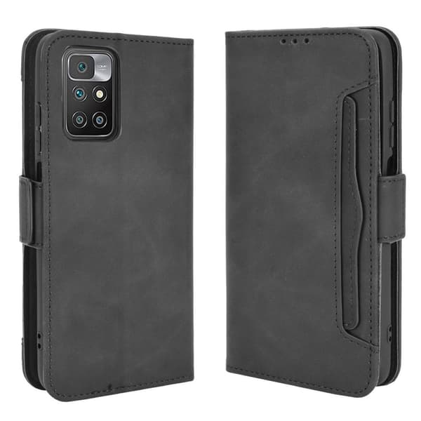 Xiaomi Redmi 10 Plånboksfodral - Svart Svart