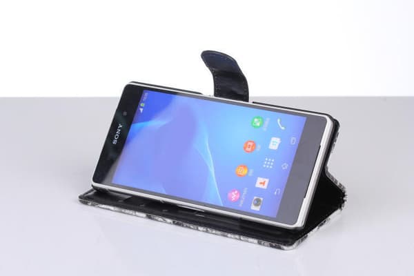 Sony Xperia Z3 Lommebok - deksel Yellow