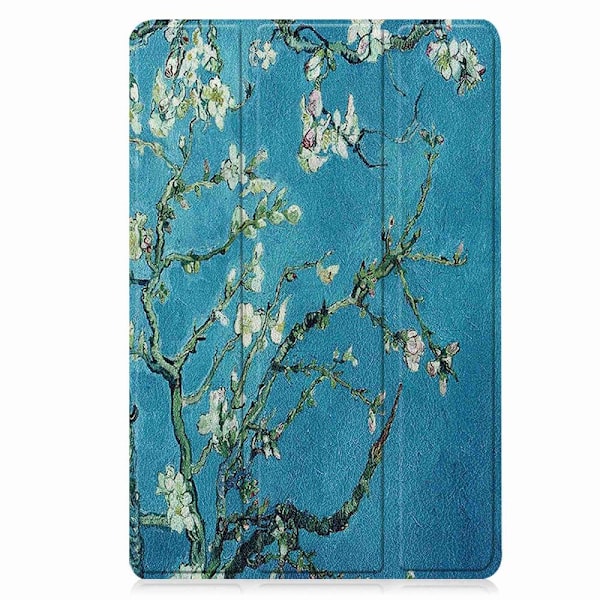 Trefoldet Stativdeksel for Lenovo Tab M10 (Gen 3) - Blomst Multicolor