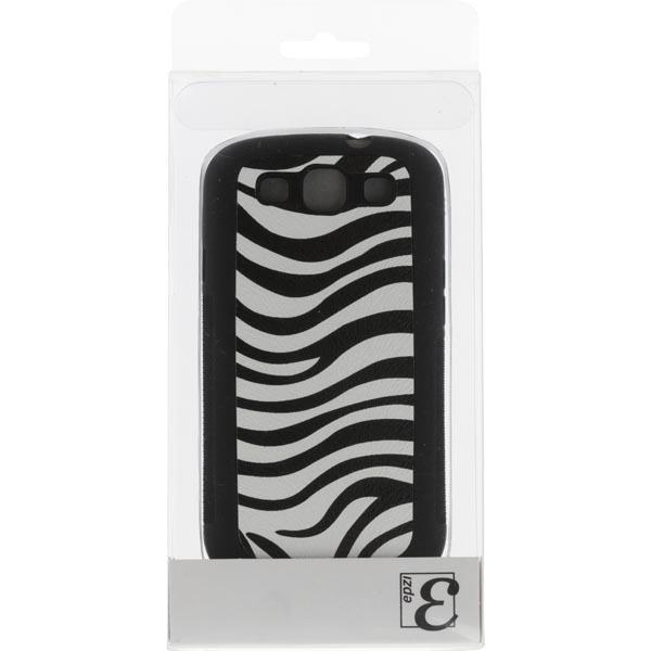 EPZI hårdplastskal för Samsung Galaxy S3, zebra mönster