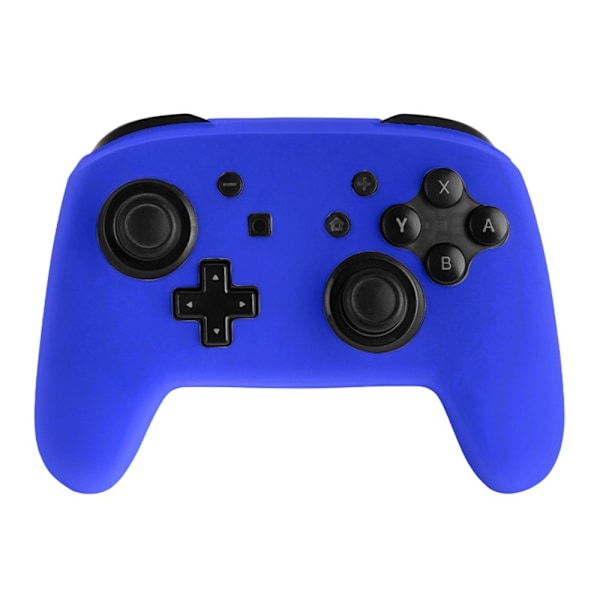 Kompatibel med Nintendo Switch Pro Handkontroll Skal Fodral Silikon - Blå Blå