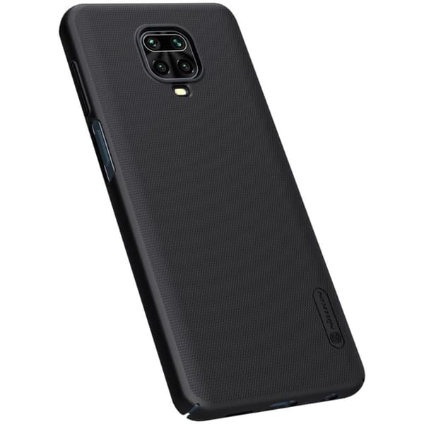 NILLKIN Xiaomi Redmi Note 9 Pro Frostet Cover Hardt - Sort Black