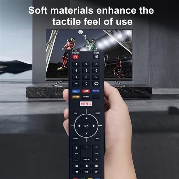 Fjernkontrollerstatning for SE32HY19T for SEIKI TV Black