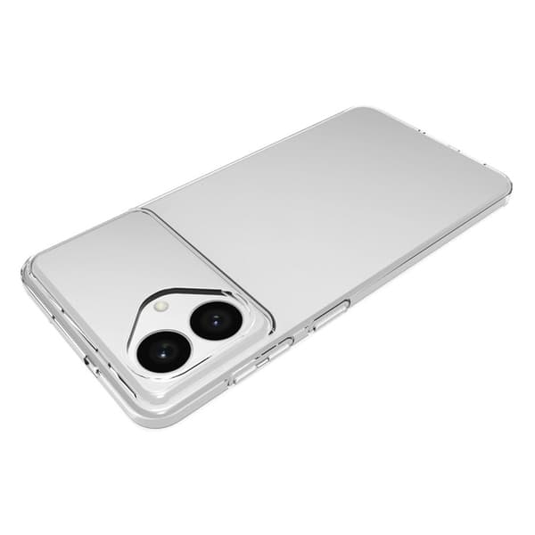 Till Samsung Galaxy S26 Edge Fodral TPU Skal Baksida Transparent
