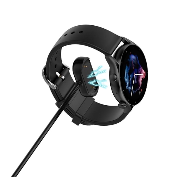 Lader for Amazfit Cheetah 1m Smartklokke Black