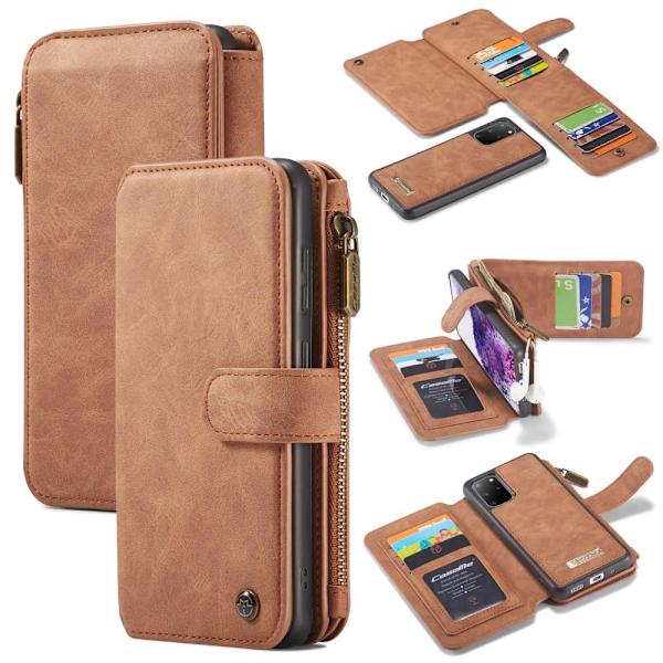 Samsung Galaxy S20 Plus CASEME 2-in-1 Irrotettava - Ruskea Brown