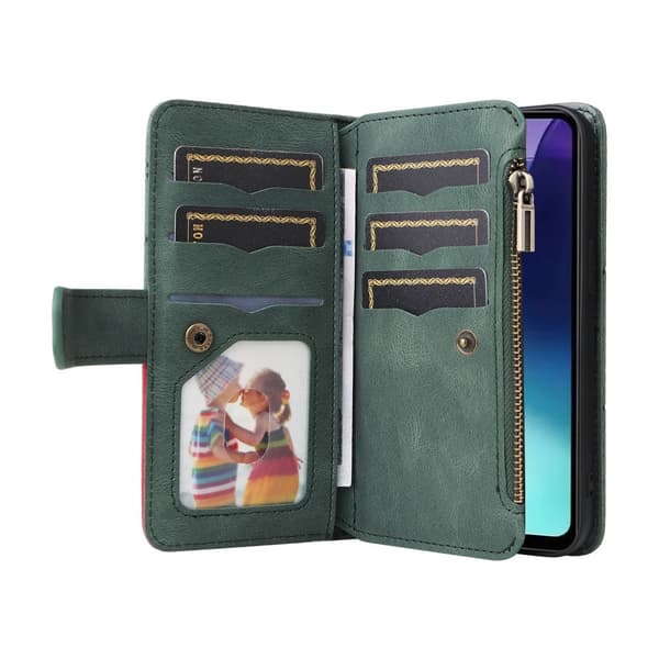 KT lompakkokotelo Xiaomi Redmi 14C Green