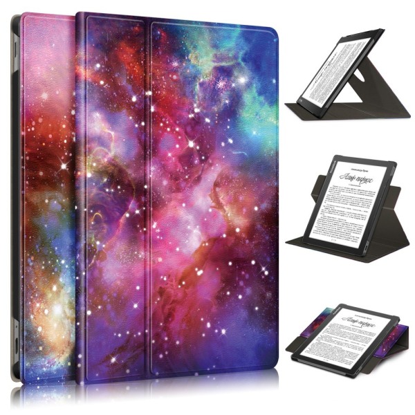 Læsetablet etui Til PocketBook InkPad Lite PB970 - Milky Way Purple