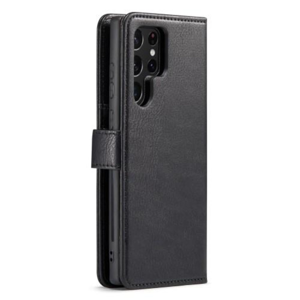DG.MING Samsung Galaxy S23 Ultra irrotettava 2-in-1-lompakkokuori Black