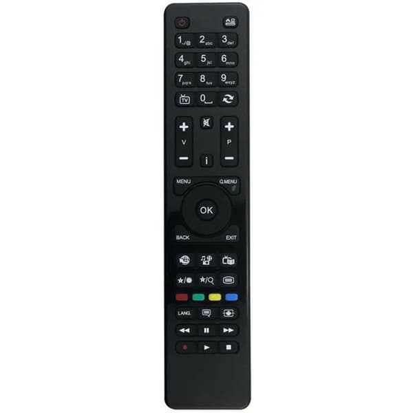 Fjärrkontroll Ersättning för RC4860 För Hitachi TV Svart