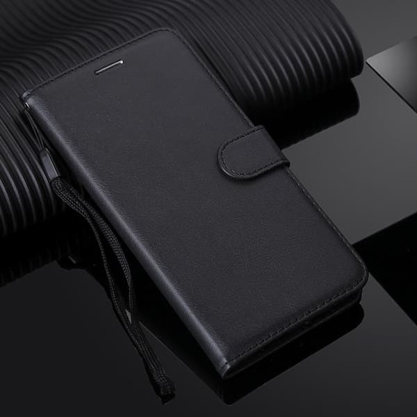 Iphone SE/5s/5 Lommebok - deksel SVART Black