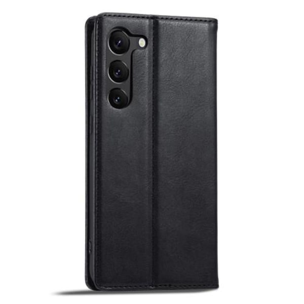 LC.IMEEKE Lompakkokotelo Samsung Galaxy S23+ (Plus) - Musta Black