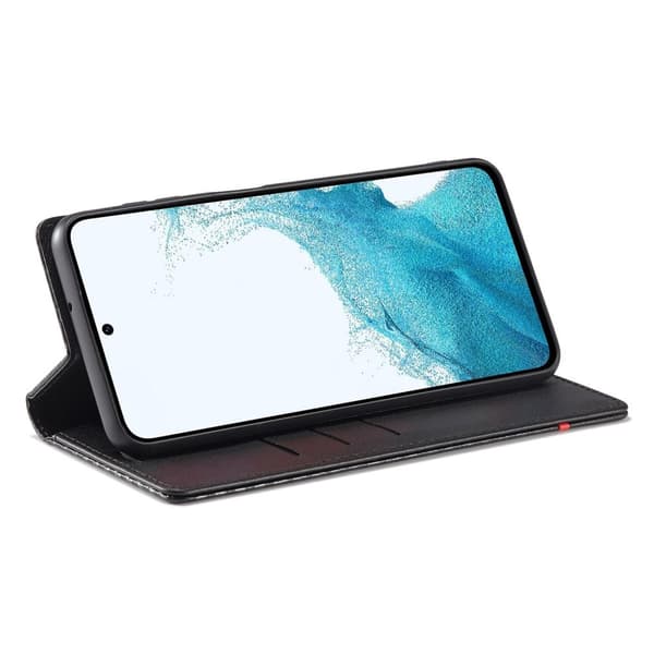 LC.IMEEKE Lompakkokotelo Samsung Galaxy A14 5G/4G - Musta Black