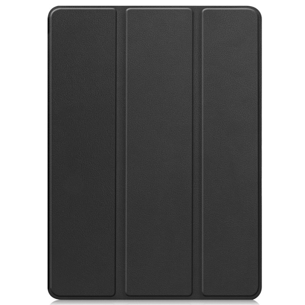 Til OnePlus Pad 2 Tri - fold Stand Wake/Sleep Cover Tabletetui - Sort Black