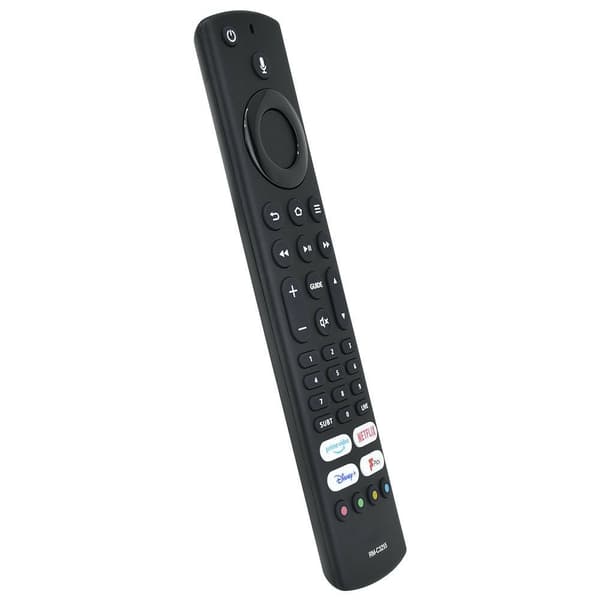Fjernkontroll utskiftning for RM-C3255 for JVC TV stemmeaktivert Black