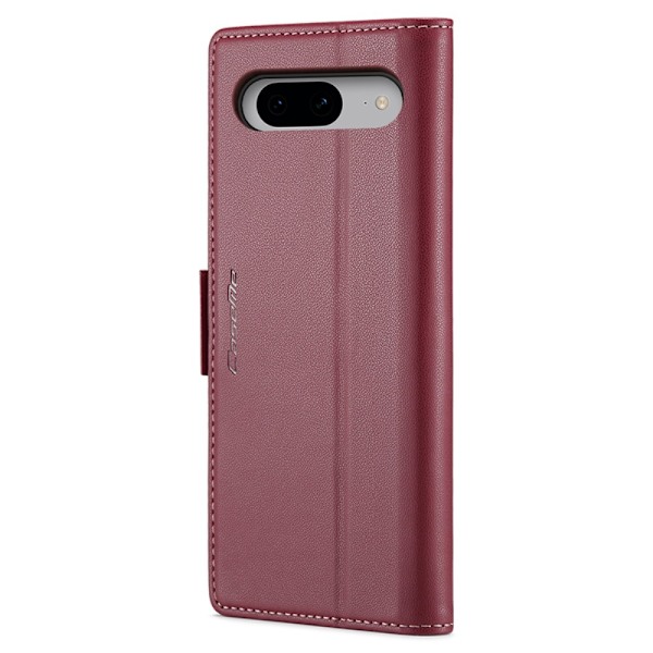 CASEME Retro Lompakkokotelo Pixel 8 Red