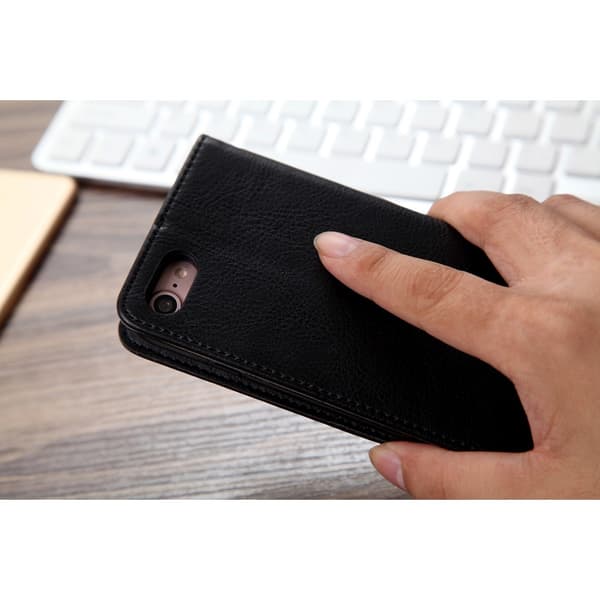 CMAI2 Litchi lommebokveske til iPhone 7 Plus Black