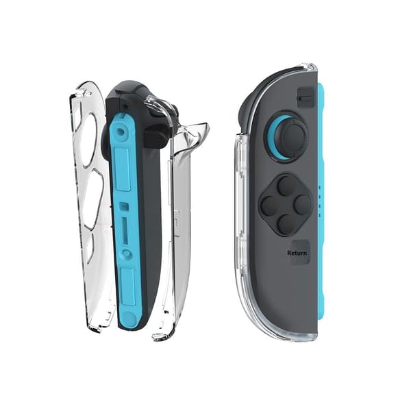 1 Par Kompatibelt med Nintendo Switch 2 Kontroll Fodral Skal skyddsfodral Transparent
