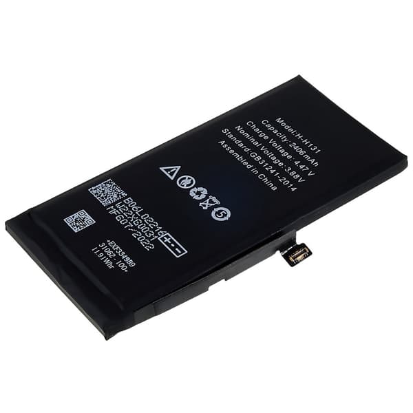 iPhone 13 Mini 3.88V 2406mAh genopladeligt Li - Polymer batteri Black