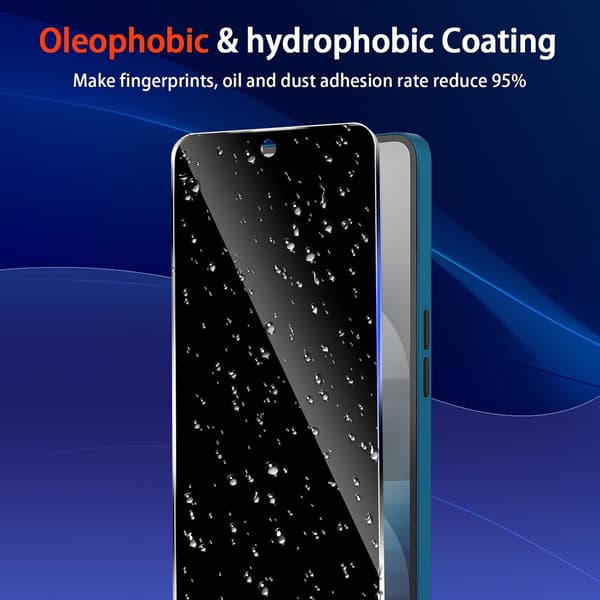Til Nothing Phone (4a) Privacy Skærmbeskytter Black