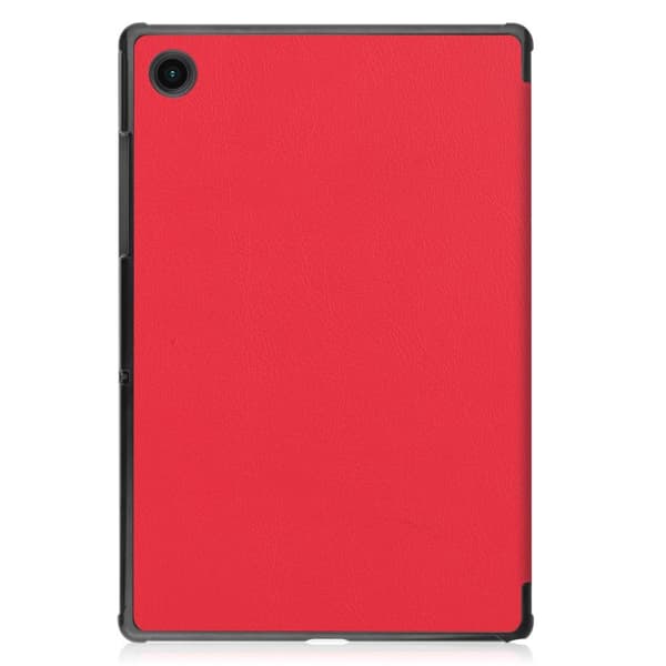 Trifoldet stativetui til Samsung Galaxy Tab A8 10.5" (2021) - Rød Red
