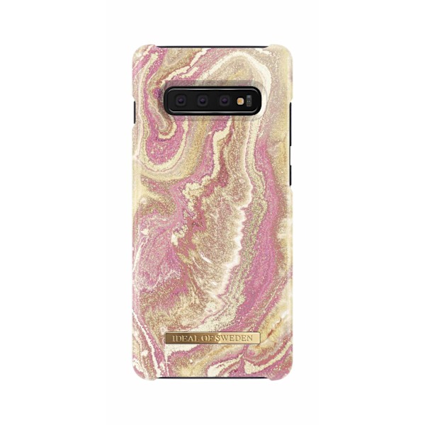 iDeal Of Sweden Samsung Galaxy S10+ Case - Golden Blush Marble Gold