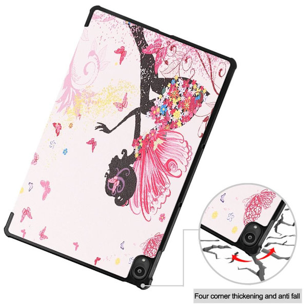 Tri-fold Fodral till Lenovo Tab P11 TB-J606F / P11 Plus - Beauty multifärg