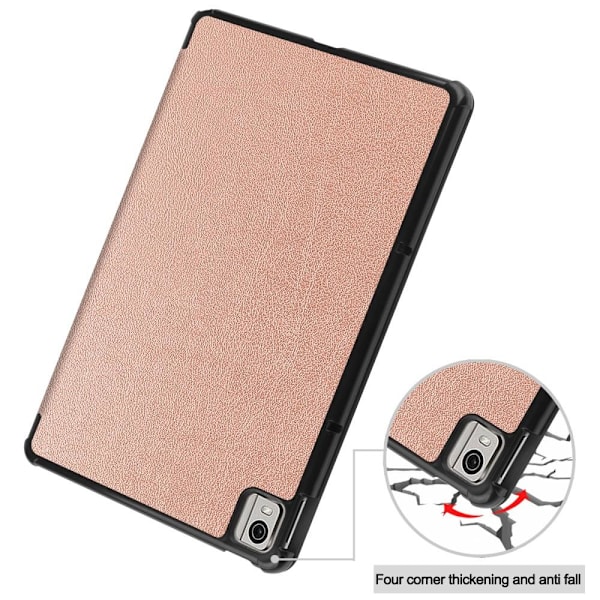 Slim Fit Cover Fodral Till Nokia T21 - Rose Gold Rosa guld