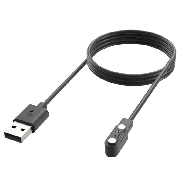 Realme TechLife Dizo Watch R / DW2120 USB Laddningskabel docka Svart