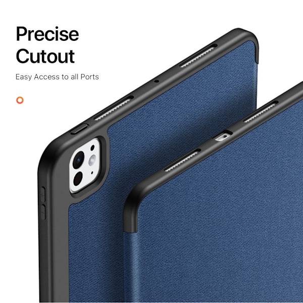 DUX DUCIS Domo iPad Pro 11 (2024) Tri-fold Stativ - Blå Blue
