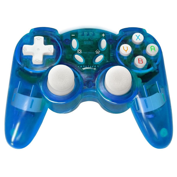 Kompatibel med Nintendo Switch Game Håndkontroll Bluetooth Trådløs - Blå Blue