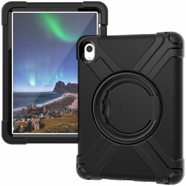 Heavy Duty Armor - deksel til iPad 10.9 2022 Gen 10 - Svart Black