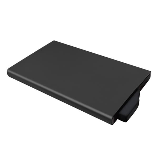 Kortholder med RFID-blokkering, kredittkort- og ID-kortlomme, pop-up-design Black