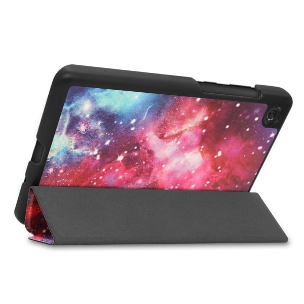 Tri-fold Fodral till Lenovo Tab M7 (3rd Gen) - Nebula Lila