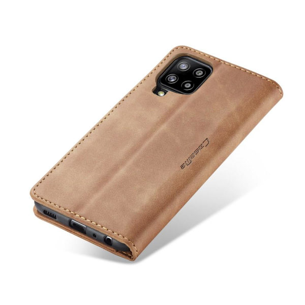 CASEME Plånboksfodral Samsung Galaxy A12 - Brun Brun