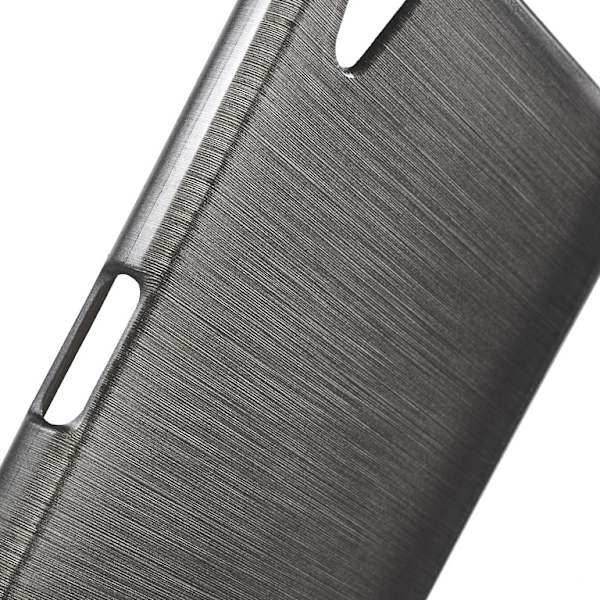 Sony Z5 Frostad TPU Skal Grey