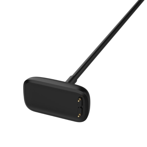 Fitbit Luxe/Charge 5 1m USB Opladningskabelholder - Sort Black
