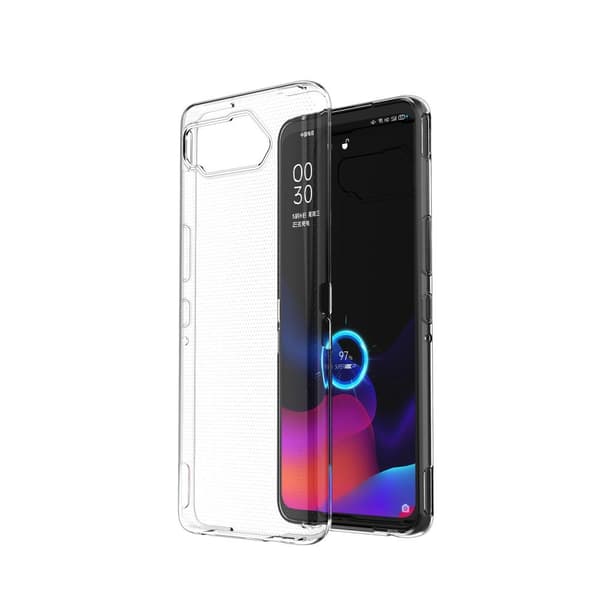 Asus ROG Phone 5 TPU Ultratunt Transparant Transparent