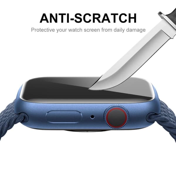 ENKAY Apple Watch Series 7 41mm Full Coverage Herdet Glass 2 stk Transparent