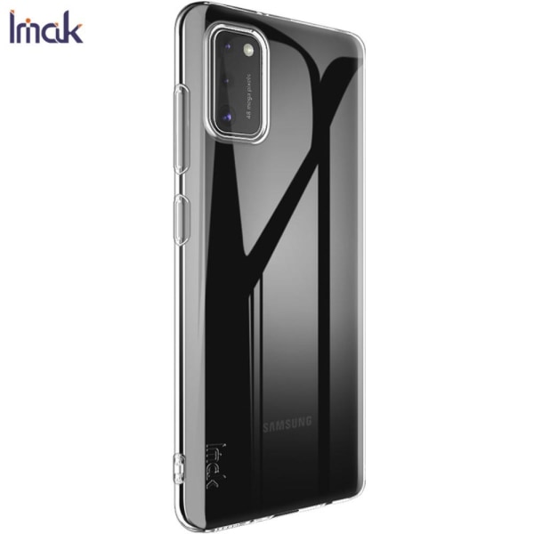 IMAK UX-5 Series TPU Mobiltelefon Cover til Samsung Galaxy A41 Transparent